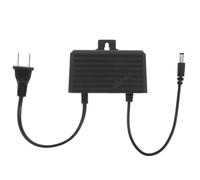 Adaptateur Secteur Étanche 12v 2a pour Caméras de Sécurité Noires | Alimentation pour Vidéosurveillance, Boîtier Plastique Alliage, Montage Mural, Prises US et Usage Extérieur