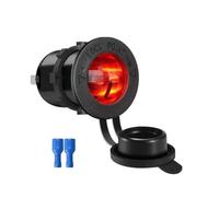 Adaptateur secteur étanche allume-cigare 12V-24V for voiture(Red)