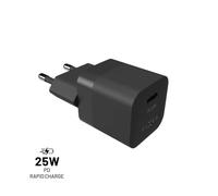 Adaptateur secteur - FIXED - Mini chargeur USB-C - 25W - Power Delivery 3.0 - Noir