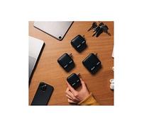 - Adaptateur secteur - GaN - 100 Watt - PD 3.0, PD/PPS, QC 4.0 - 3 connecteurs de sortie (2 x USB-C, USB)