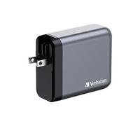 VERBATIM 32203 - Chargeur USB, 140 W, 3 x USB-C PD, 1 x USB-A QC 3.0, GAN
