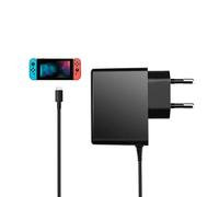 Adaptateur Secteur GaN 45W pour Steam Deck & Nintendo Switch [OLED/Lite/Modèle] avec Dock TV - Mode TV Pris en Charge 15V/3A - Bloc d'alimentation Compact avec Câble USB-C 1.8m