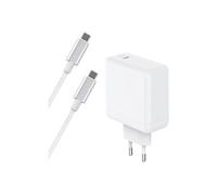 BIGBEN Connected - Adaptateur secteur - GaN, with USB-C cable - 65 Watt - PD (24 pin USB-C) - blanc