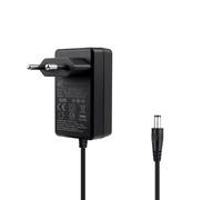 Adaptateur Secteur GeeekPi - Alimentation 12V 2A, convertisseur 220 V AC vers 12 V DC, 24 W, câble 1,2 m, fiche DC 5,5 mm. Compatible avec Les Panneaux Ventilateurs GeeekPi 1U Quad et 2U Dual