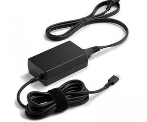 Adaptateur secteur HP Poly USB-C 65W et kit de cordons d'alimentation EMEA-INTL prise Euro anglaise