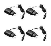 Adaptateur Secteur HQ8505 15 V 5,4 W Avec Prise UE, Compatible Avec Les Rasoirs Philips 6070/6075/6095, Câble De Charge(4pcs)
