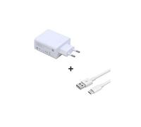 Adaptateur Secteur MDY-11-ED 33 W + Câble Type C Blanc Originale Fast Charger Pour Mi 10 5G - Redmi Note 10 Pro Max - Poco X3 Pro - Redmi Note 9 Pro