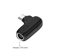 Adaptateur secteur PD 100W DC vers USB C,convertisseur pour Lenovo,Bali,Hp,Dell,Acer,chargeur d'ordinateur portable vers,20V,connecteur de chargeur de type C - Type 7.9-5.5mm