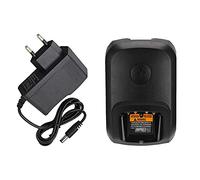 Adaptateur Secteur pour Chargeur Radio Bidirectionnel, Chargeur pour Talkie-walkie avec Indicateur de , Base de Antidérapante, Adaptateur pour Talkie-walkie pour