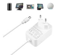 Adaptateur Secteur pour Echo 30W Chargeur Compatible avec Echo Show 8 10 15 Echo 3e 4e Génération Echo Plus 2e Gén Alimentation 18V 1.67A Câble 1.5m Protection Surtension Surchauffe et Court-Circuit