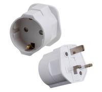 Adaptateur secteur pour la Grande Bretagne - Blanc Clip Sonic