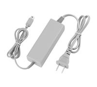 Adaptateur secteur pour manette Nintendo Wii U : chargeur avec protection contre les courts-circuits, circuit intelligent et câble long.