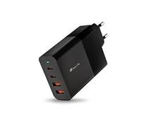 - Adaptateur secteur - pour ordinateurs portables/tablettes/téléphones - 100 Watt - 5 A - PD/PPS, QC 3.0 - 4 connecteurs de sortie (2 x USB-C, 2 x
