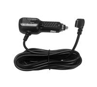 Adaptateur secteur pour véhicule avec câble de type C intégré, B | Boîtier en ABS noir, câble de charge intégré, configuration d'alimentation de prise de véhicule avec une prise de type C en