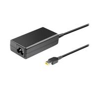 - Adaptateur secteur - prise carrée incluant le cordon d'alimentation EU - 65 Watt - Europe - noir
