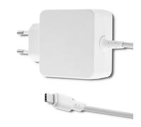 Adaptateur secteur Qoltec 45 W | 5-20 V | 2-3 A | USB Type-C | PD | Blanc