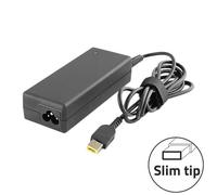 Adaptateur secteur - Qoltec - 90W - Lenovo - 20V - 4.5A - Connecteur Slim Tip - Noir