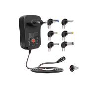 Adaptateur Secteur Réglable 4,5 V 5 V 6 V 7,5 V 9 V 12 V 2 A/2,5 A AC/, Chargeur Universel USB, Interrupteur D'Alimentation, Prise UE
