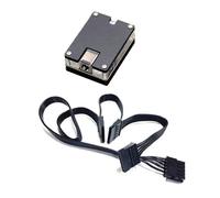Adaptateur secteur rigide 3SATA 5,5 x 2,5 mm DC vers 12 V/5 V pour disque dur/SSD SATA