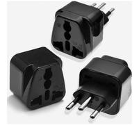 Adaptateur secteur suisse de type J, lot de 3, usage universel en voyage