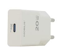 - Adaptateur secteur - ultra-compact - 20 Watt - PD/PPS, Fast Charge (USB-C) - blanc - Europe
