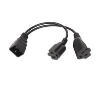Adaptateur secteur ultra rapide IEC vers NEMA avec conception isolée pour ordinateurs portables, imprimantes et moniteurs
