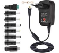 Adaptateur secteur universel 30W 3V / 4.5V / 5V / 6V / 7.5V / 9V / 12V Convertisseur de chargeur multi-tension
