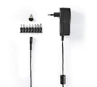 Adaptateur secteur universel - 3V/4,5V/5V/6V/7,5V/9V/12V DC - 1,5A
