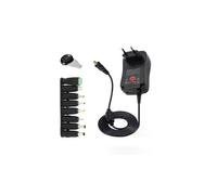 Adaptateur secteur universel ac / dc standard 30w ue 8 prise droite 3v -12v