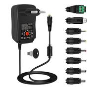 Adaptateur Secteur - Universel - Bloc Multifonctionnel - 100-240V - 1A - Sortie 3V à 12V avec 8 Connecteurs DC