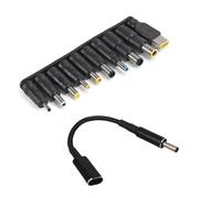 Adaptateur secteur universel for ordinateur portable 65 W de type C avec prise d'alimentation CC et connecteurs.(10pcs with cable)