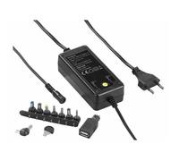 Adaptateur secteur universel - Revolt - 3000 mA - 9 raccords - Tension réglable 5-15 V