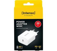 Adaptateur secteur USB-C INTENSO W20C 20 W - 1x USB-C - blanc