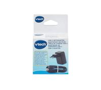 VTech - Adaptateur Secteur Officiel pour Jouets, Chargeur USB-C Compatible avec Storio Max 2.0, KidiMagic Galaxy Light, KidiCom Max 3.0, KidiCom Advance 3.0 et Kidi Audio Max - Prise Française