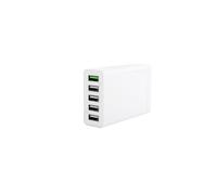 Adaptateur secteur USB multiport CoreParts blanc, MBXUSBA-AC0004