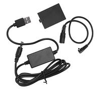 Adaptateur Secteur USB pour Batterie LP-E10 | Alimentation stable, Plastique de haute qualité, Utilisation continue, Protection contre les surintensités, Compatible avec