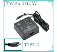 Adaptateur secteur USB Type C 20V, 5a, 100W, chargeur pour ordinateur portable Asus Zenbook 14 Flip OLED UN5401 UN5401RA UN5401QA UP5401EA UP5401ZA NO power cord