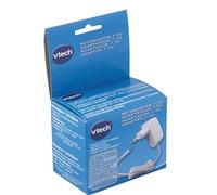 VTech - Adaptateur Secteur Duo Officiel pour Jouets, Transformateur 6V-800mA Compatible avec Kidi DJ Drums, DJ Mix, Kidi Superstar, KidiMagic Starlight et Ordinateur Genius XL - Prise Française