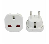 Adaptateur secteur - ZISONIX - UK vers FR - 16A - 240V - Blanc