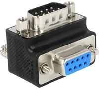 Adaptateur série Delock [1x SUB-D mâle 9 pôles - 1x SUB-D femelle 9 pôles] vissable