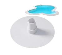 Adaptateur Skim Vac pour piscine, adaptateur de sous vide pour skimmer | Adaptateur de couverture de piscine Skim Vac Plate,Le filtre de Filtration d'étang Portable couvre le manchon pour les piscines