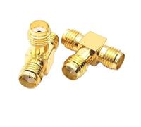 Adaptateur SMA 3 voies mâle vers 2 femelles, connecteur type «T», 5 pièces(SMAK-2SMAK,5PCS)