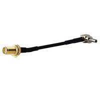 Adaptateur sma crc9 - sma femelle noir