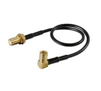 Adaptateur SMB À 90° Compatible Pour Antenne Wi-Fi Longueur 19 Cm