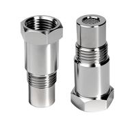 Adaptateur Sonde Lambda M18x1,5 - Sonde Lambda Après Catalyseur, Adaptateur Sondes Lambdas avec Filtre, O2 Sensor Spacer 45mm pour Capteur d’Oxygène Automobile