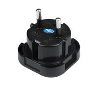 Adaptateur Sortie Prise de Voyage De UK A Eu Allemande Schuko 240V 10A/16A