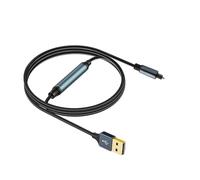 Adaptateur SPDIF optique USB, convertisseur de fibre, 3m