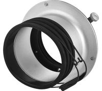 Adaptateur Speedring, construction en aluminium, haute résistance à la température, taille standard, compatible avec les supports de flash stroboscopique