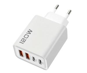 Adaptateur Split | Bloc de Charge Rapide, Convertisseur de Chargeur USB C C 120W avec Connexion Multiple Pour Voyage Maison Cuisine Femmes Hommes Identification Autonome des Spécifications des