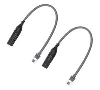 Adaptateur SPX Mâle vers RJ45, Câble Ethernet étanche Plug and Play pour Appareils Satellite Rectangulaires Gen3 (V3), Taux de Transmission de 1200 Mbps, Matériau en Caoutchouc